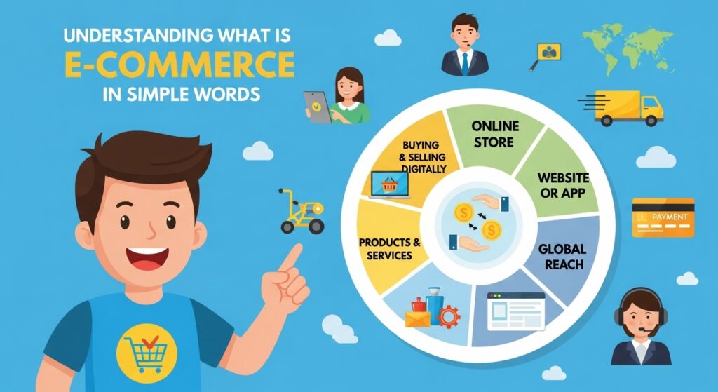 what is e-commerce in simple words